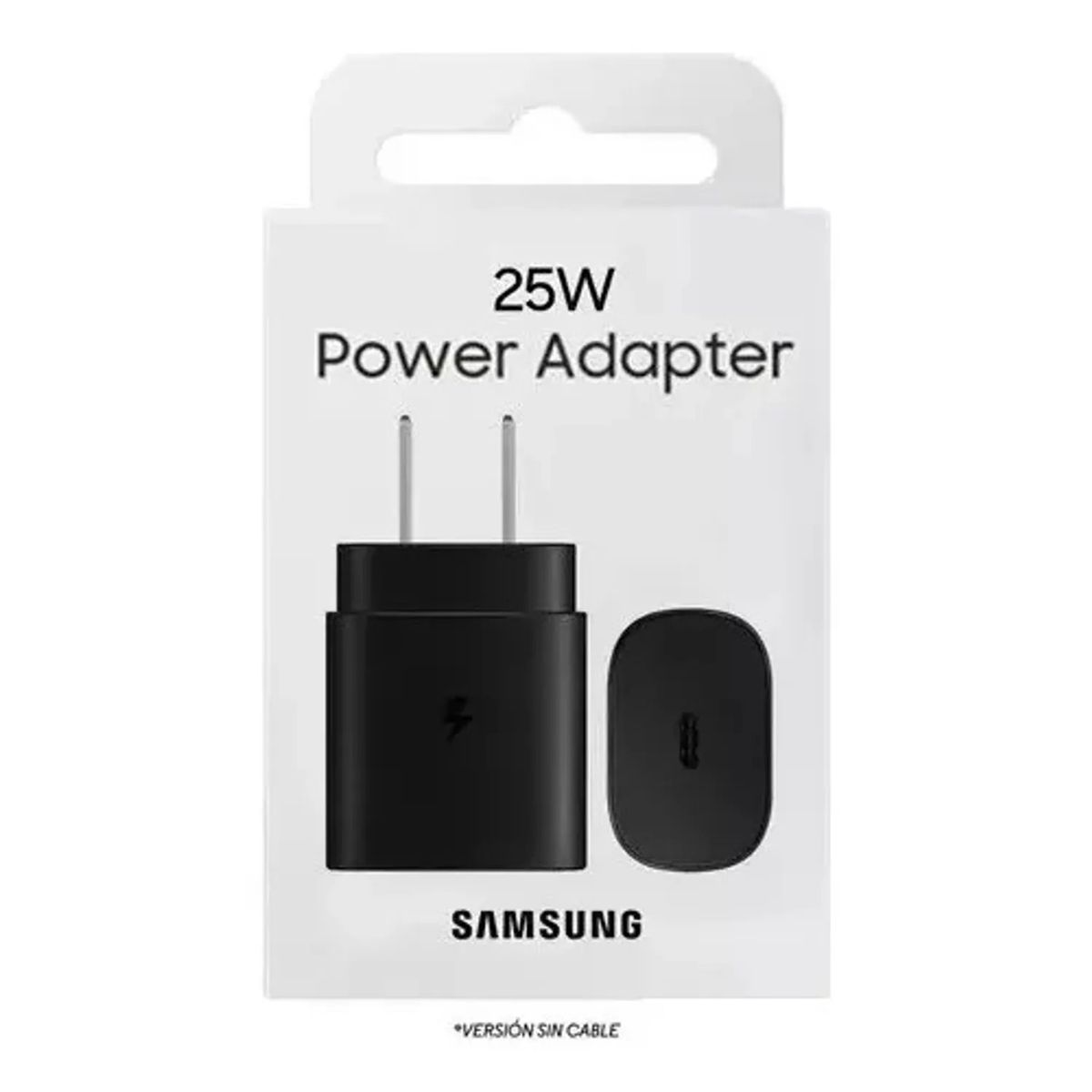 SAMSUNG - ADAPTADOR SAMSUNG Tipo C 25W Original - NEGRO