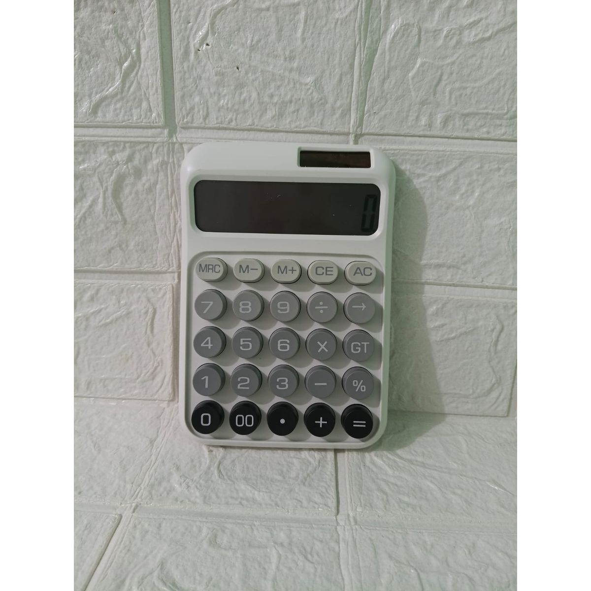 GENERICO - CALCULADORA RETRO GRIS 12 DIGITOS