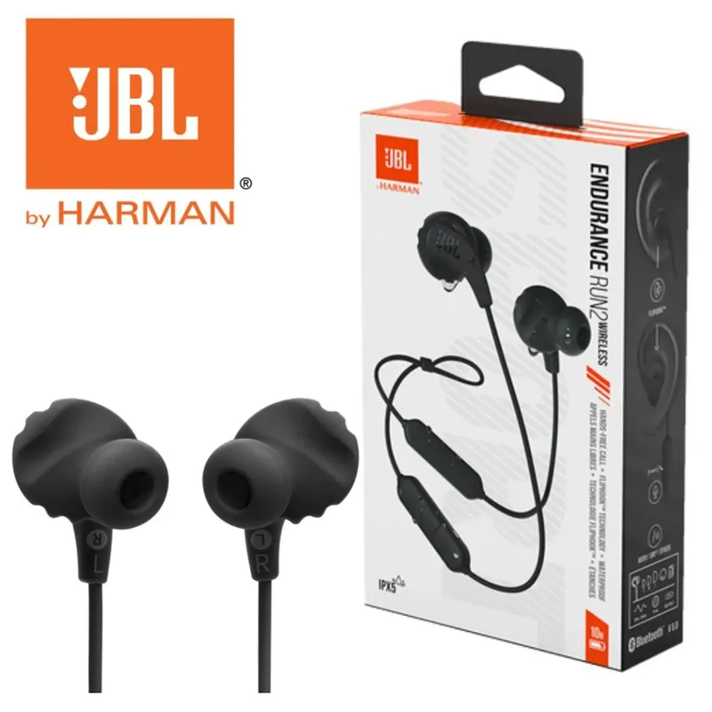 JBL - AUDIFONOS BLUETOOTH JBL ENDURANCE RUN 2 NEGRO WIRELESS
