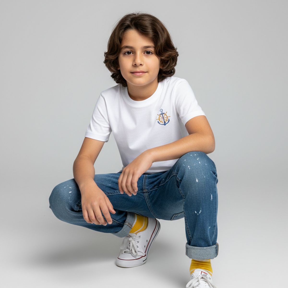 FUNZEE - Polo 100% Algodón Jersey 200gr para Niño FUNZEE