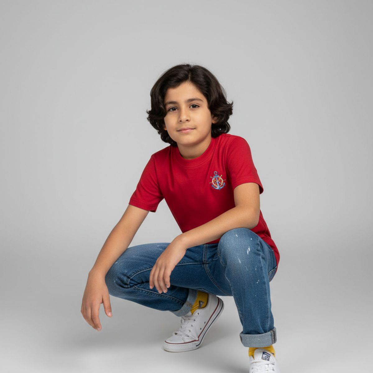 FUNZEE - Polo 100% Algodón Jersey 200gr para Niño FUNZEE