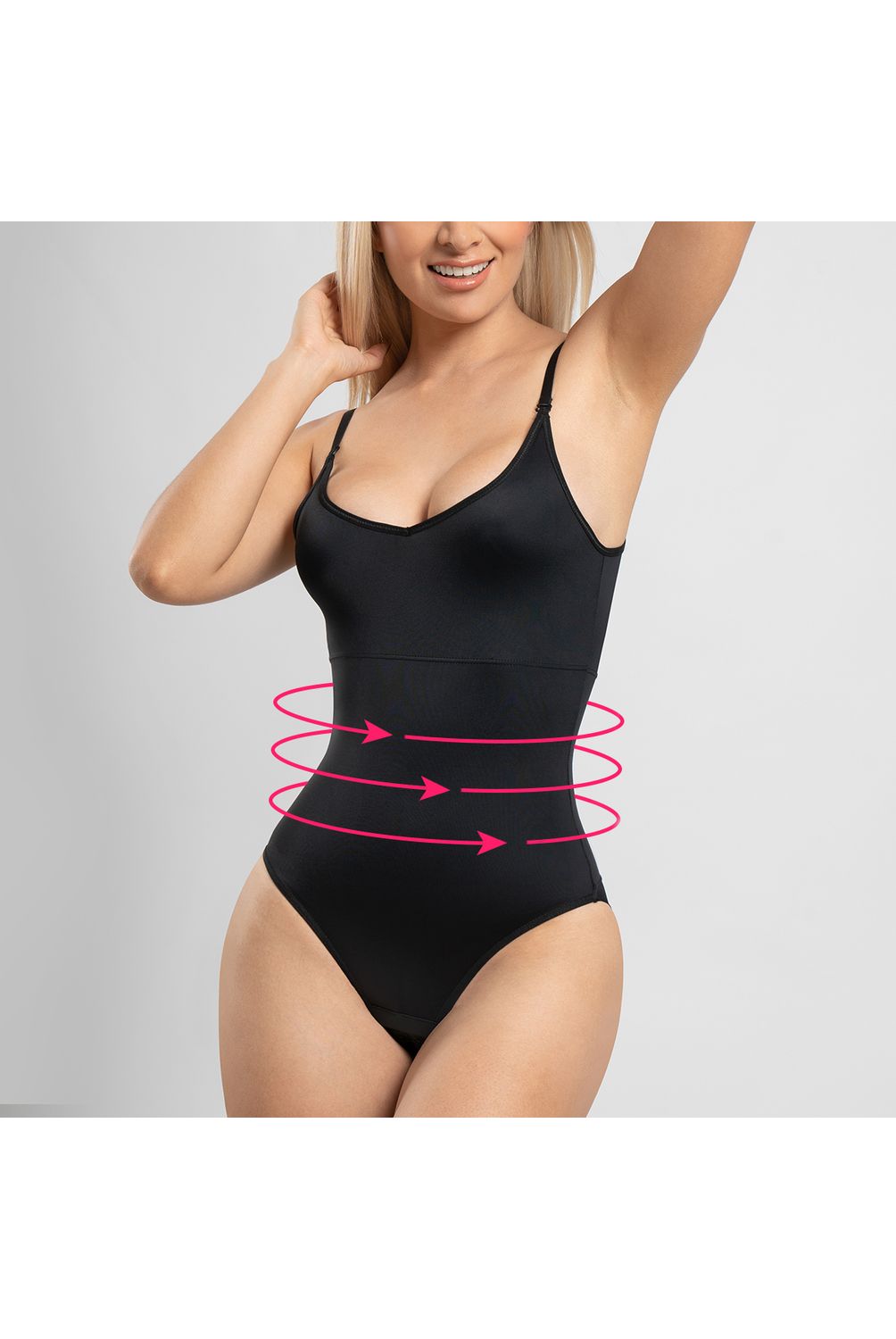 Body Reductor MELLIEX Sin Costuras: Moldea Tu Abdomen Y Espalda - Faja Posparto Con Sujeción Para El Busto