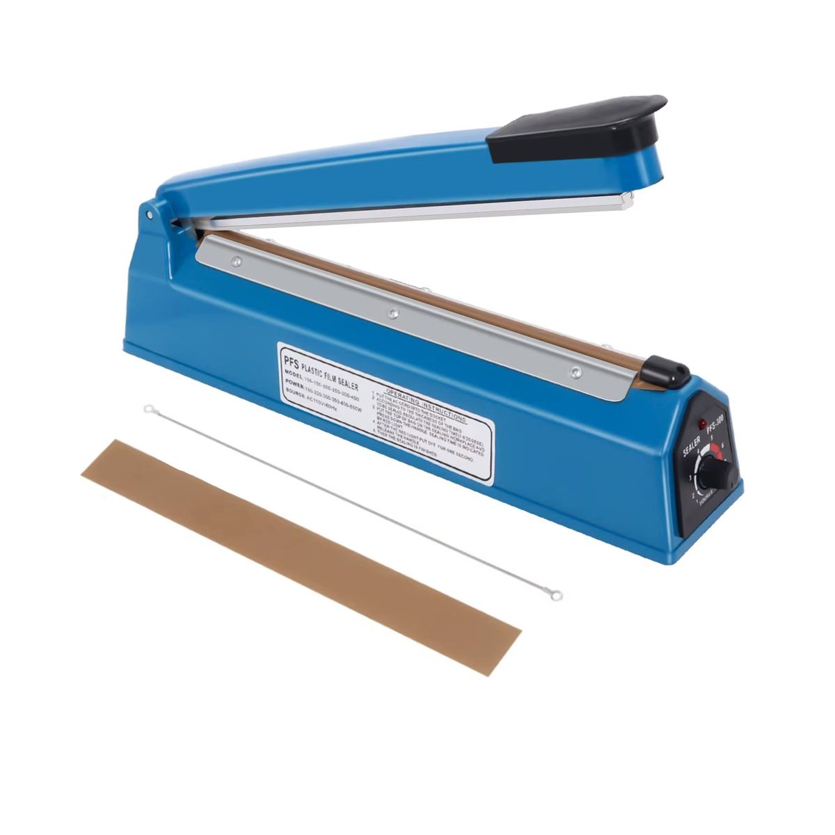 GENERICO - Sellador 40 cm eléctrico Máquina Manual de sellado térmico a presión