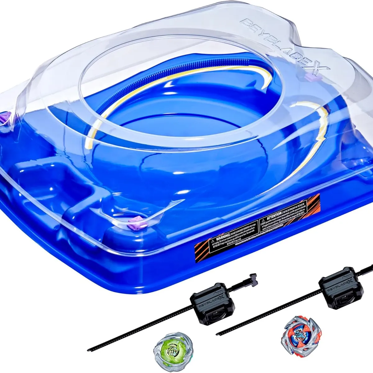 HASBRO - BEYBLADE X Drop Attack Battle Set con Beystadium Arena