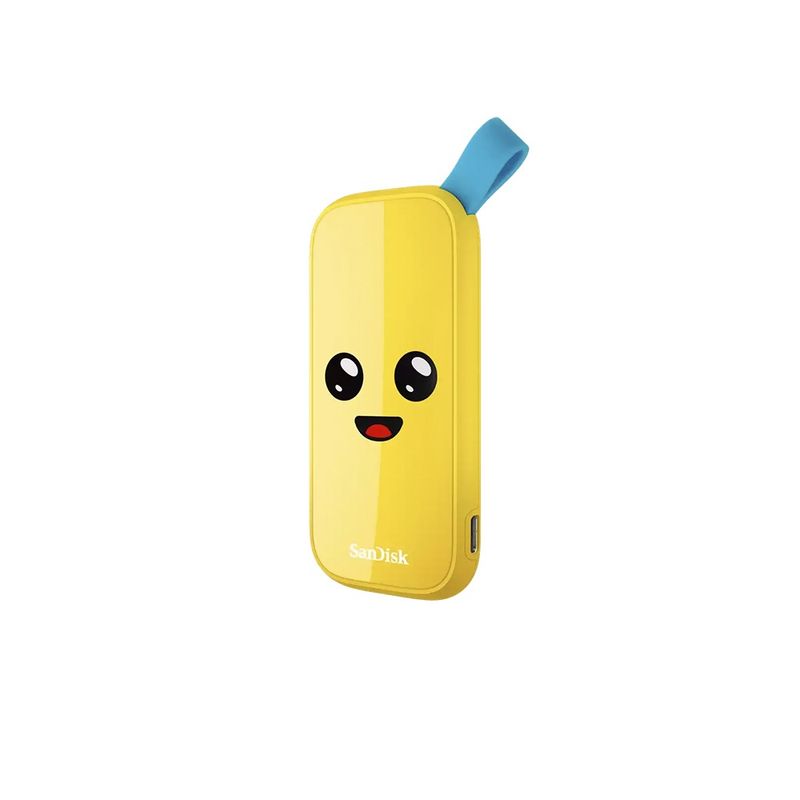 SANDISK - Disco SSD externo Sandisk Fortnite Peely Edition 2 TB USB 3.2 Gen 2