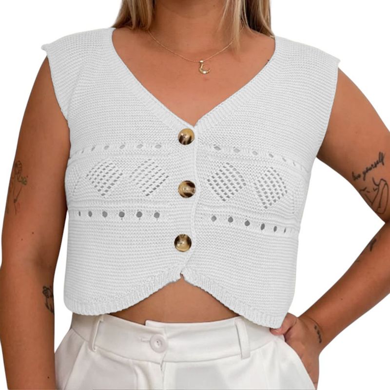 GENERICO - Sueter Mujer Hilo Tacto 352G-15 Color Blanco