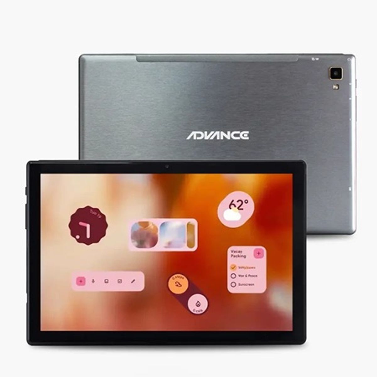 ADVANCE - ADVANCE TABLET SP5705 4G LTE/ 10.1" IPS  64GB, 2GB RAM, ANDROID14 +TECLADO BT+COVER+BOLSO