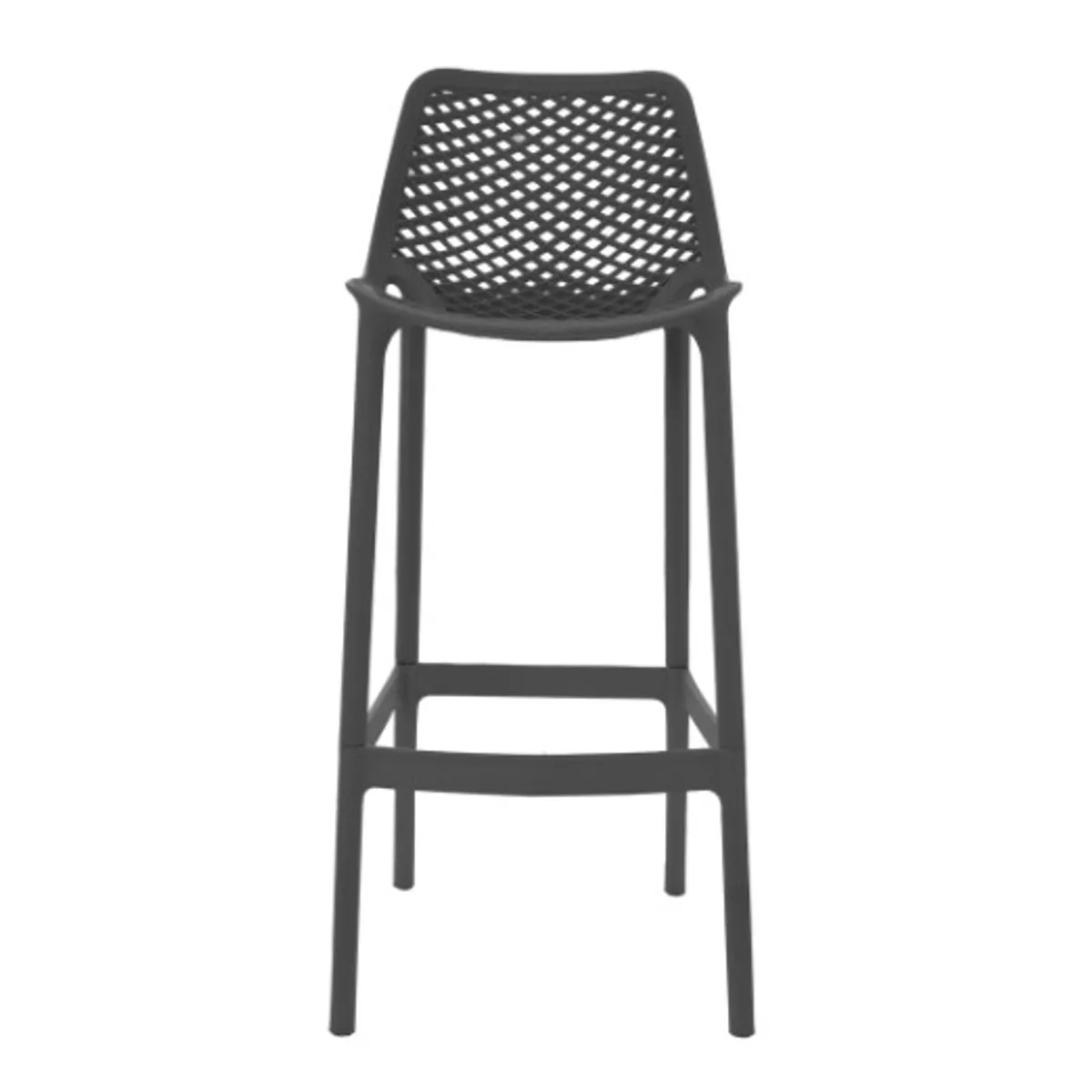 GENERICO - Silla bar negro alta berlin