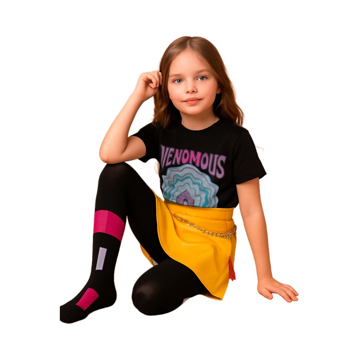 GENERICO - DISFRAZ  DE MIRA DE LAS GUERRERAS DE KPOP