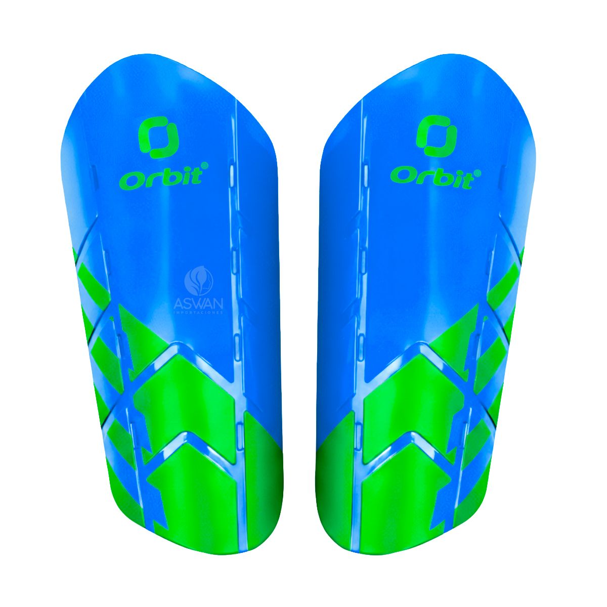 GENERICO - Canilleras De Deporte Celeste y Verde S - Orbit