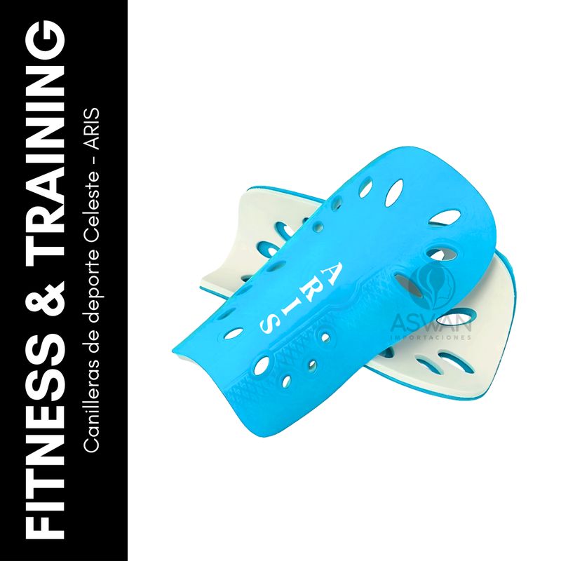 GENERICO - Canilleras de deporte Celeste - ARIS