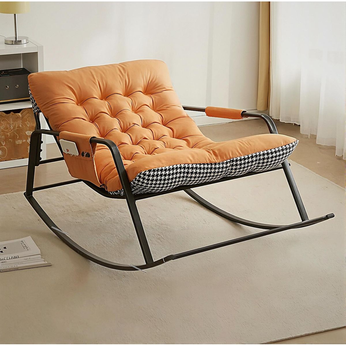 GENERICO - SILLA SILLÓN SOFÁ MECEDORA RECLINABLE TERRAZA