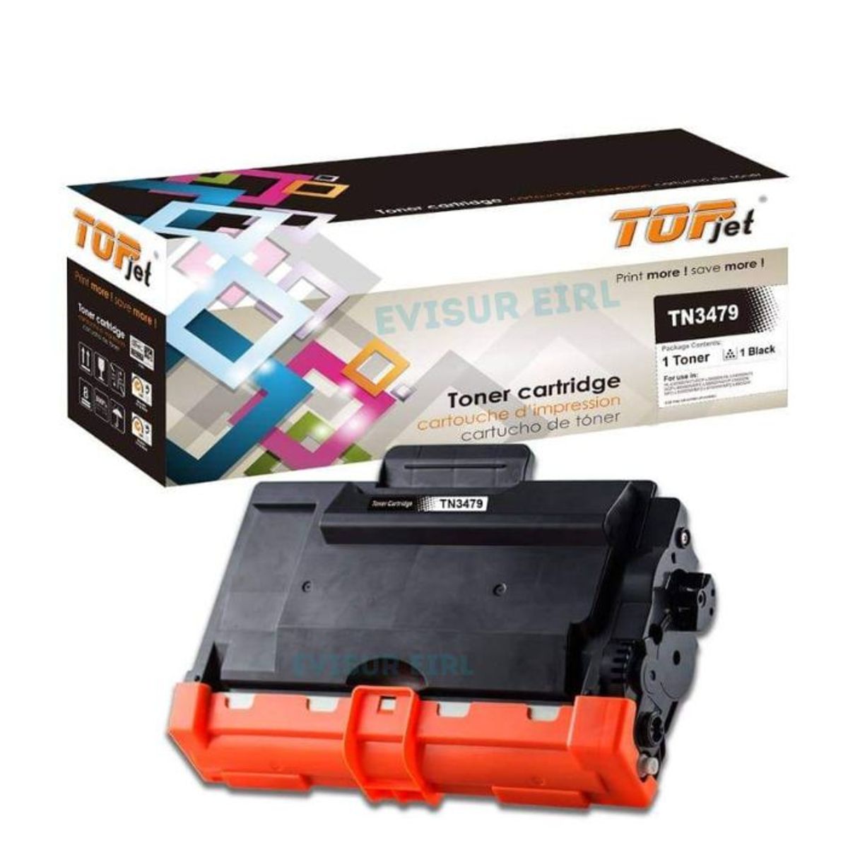 GENERICO - TONER COMPATIBLE BROTHER TN-3479 NEGRO