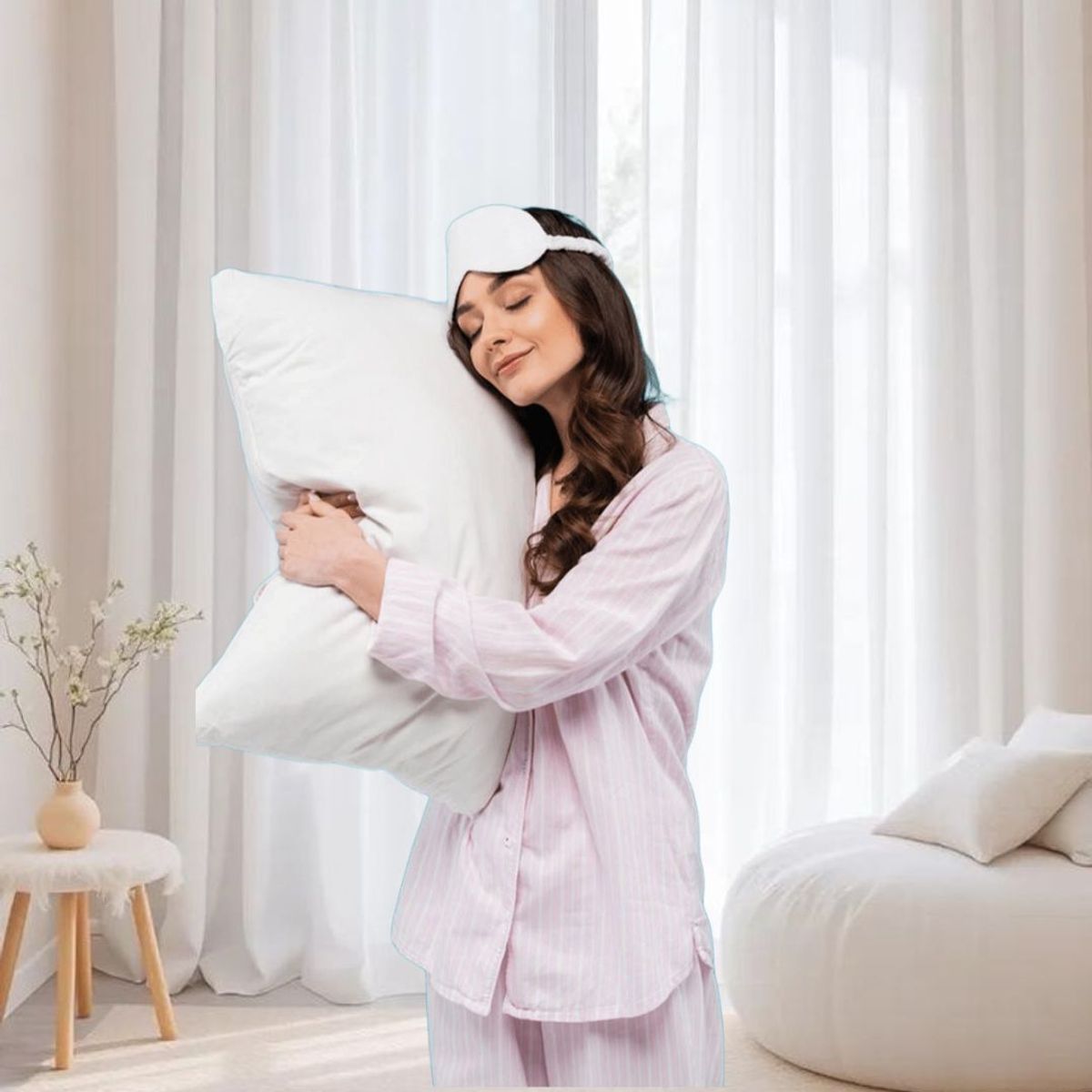 GENERICO - Pack x 02 Almohadas Clásicas talla Queen 75x50