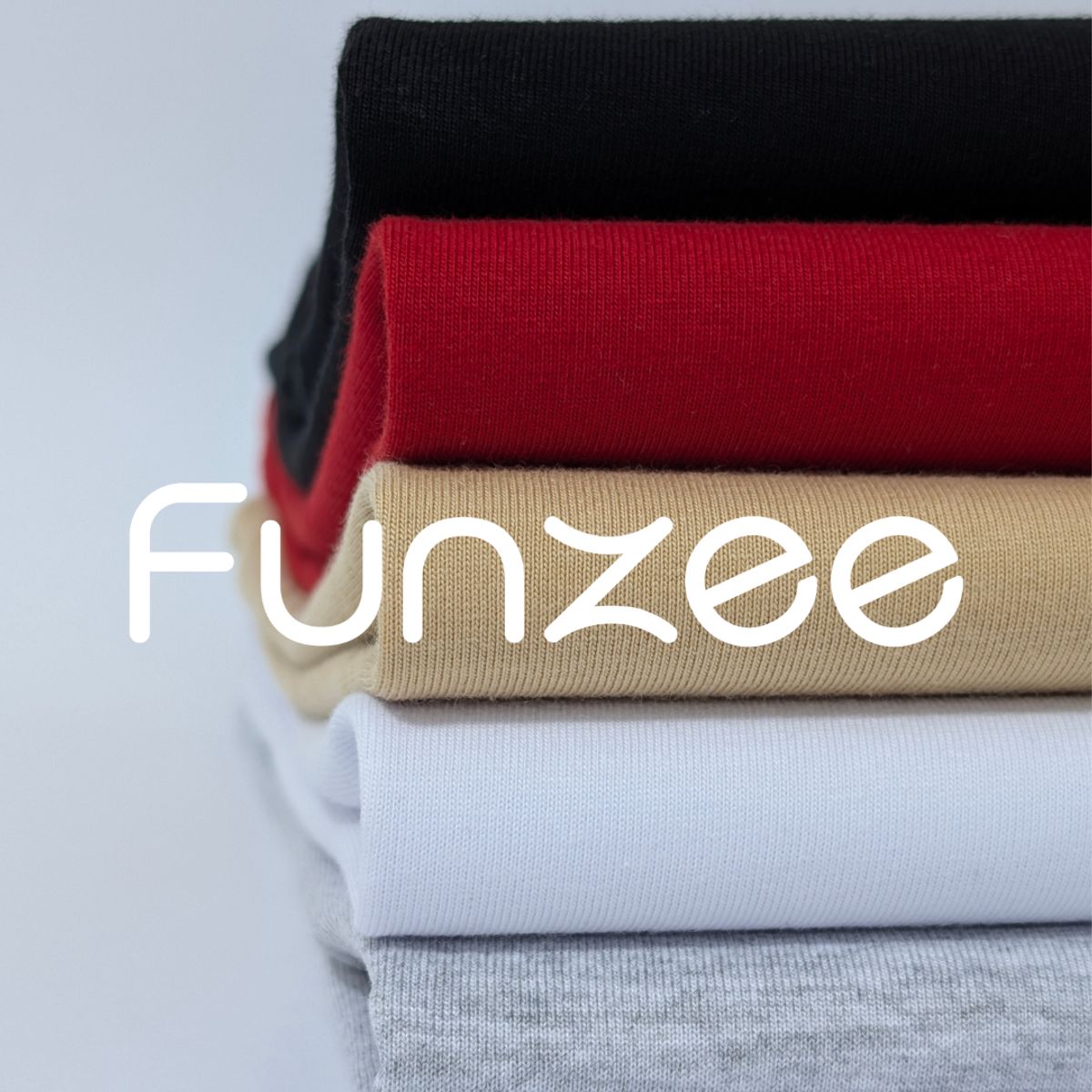 FUNZEE - Pack de 5 Polos 100% Algodón Jersey 200gr para Niño FUNZEE