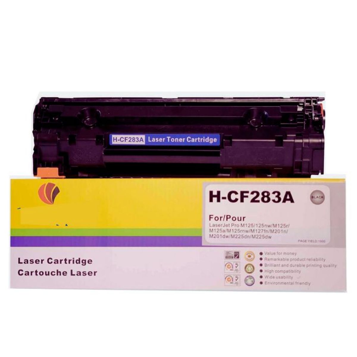 GENERICO - TONER COMPATIBLE HP 83A CF283A NEGRO