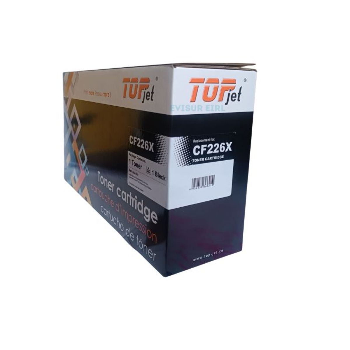 GENERICO - TONER COMPATIBLE HP 26X CF226X NEGRO