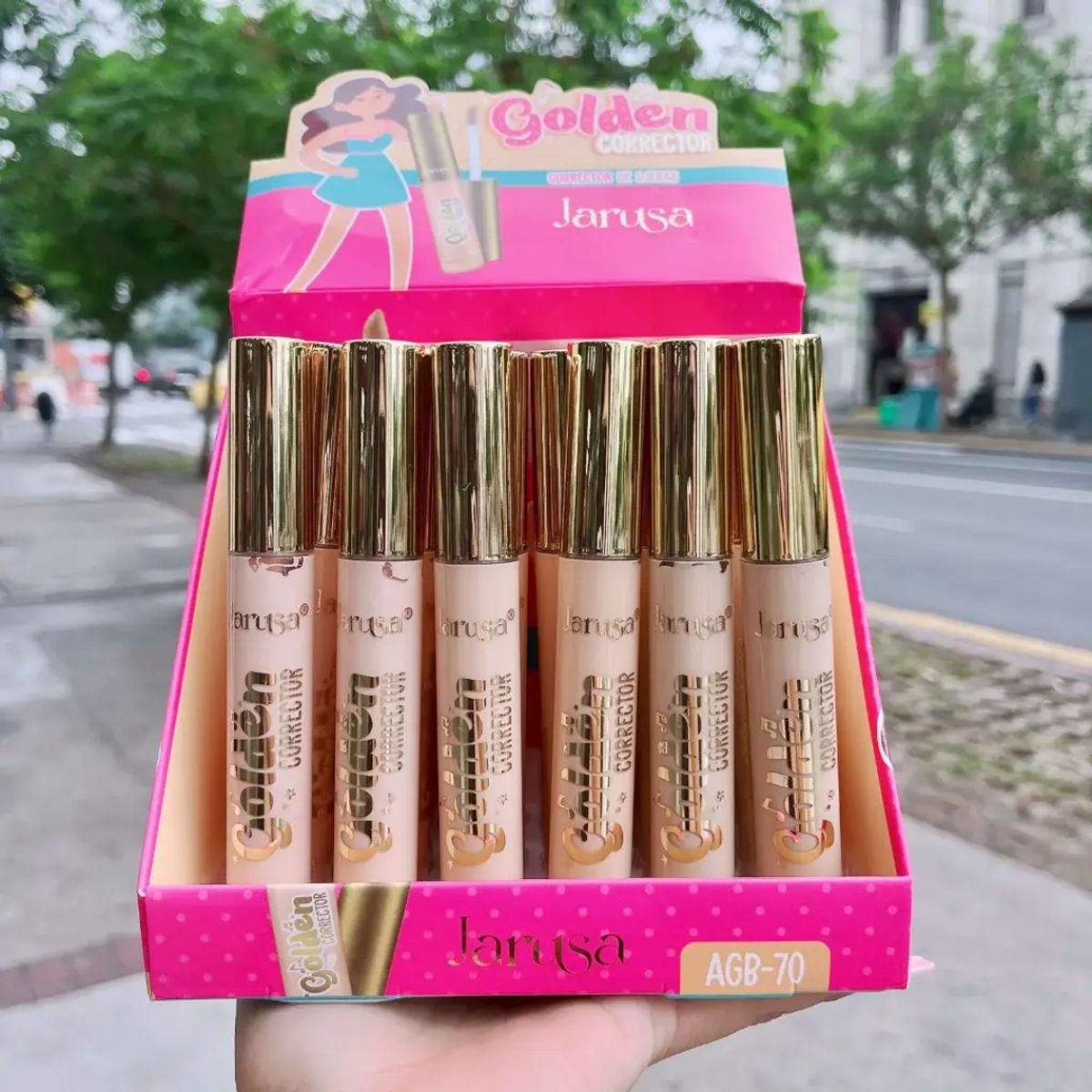 GENERICO - Corrector Golden Jarusa 6 tonos