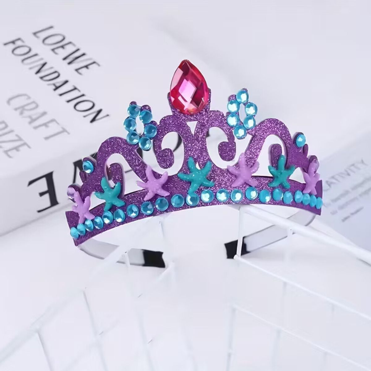 GENERICO - CORONA + BANDA DE SIRENA PARA CUMPLEAÑOS