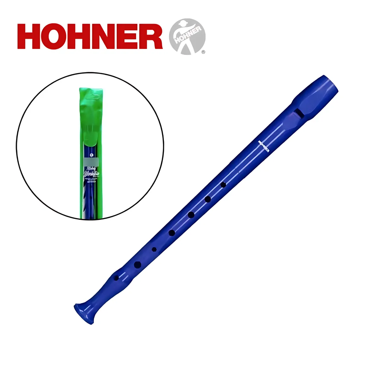 HOHNER - Flauta HOHNER ORIGINAL Dulce Color Azúl