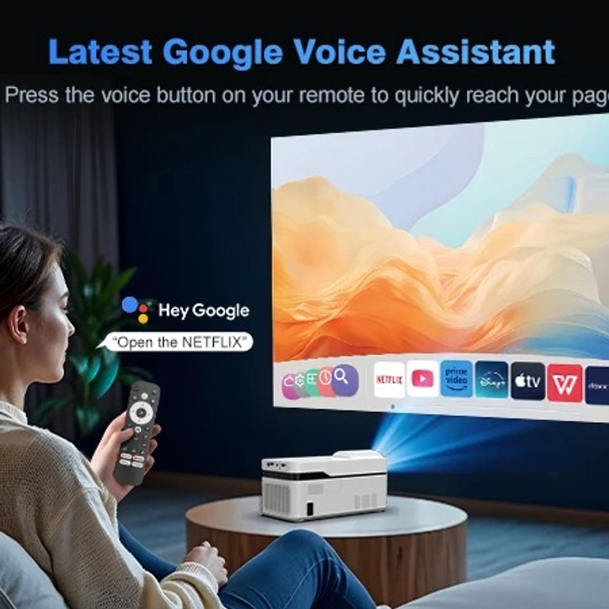 PRO - Proyector Magcubic HY450 4K - 900 Lumenes  40"- 200" - Tiro Corto 2026