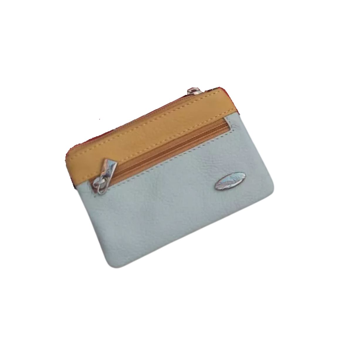 PERRY JHAN - Juvenil Monedero de Cuero para Mujer