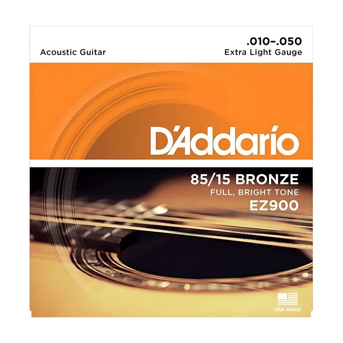 D ADDARIO - Set cuerdas para guitarra acústica Daddario EZ900