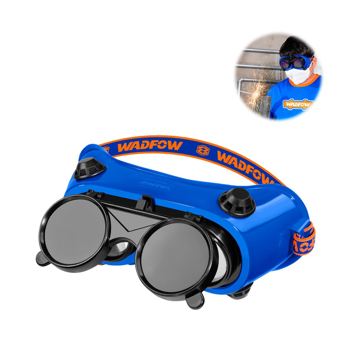 GENERICO - Lentes De Soldar Clente Abatible Protección Din 11- Wsg3811