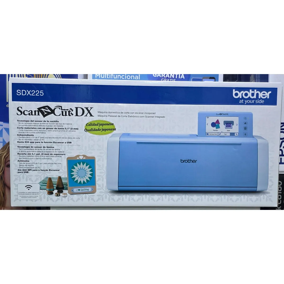 BROTHER - Plotter de corte Brother Scan NCut SDX-225