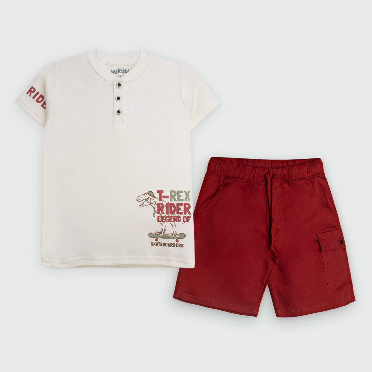 KUKULI - CONJUNTO DANNY M/C NIÑO 5235