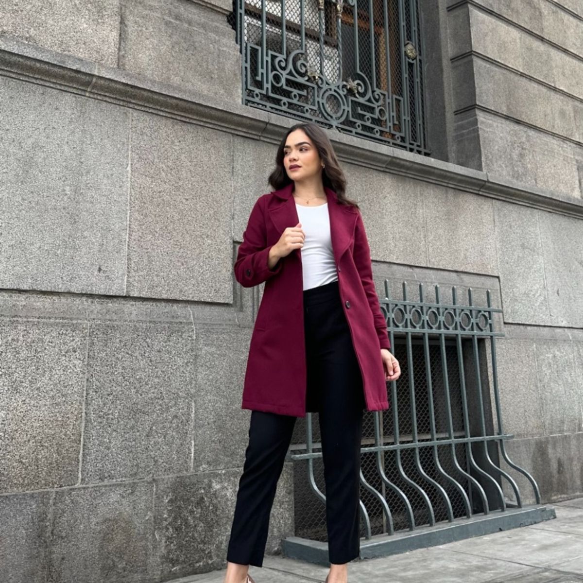 ALLEZ COLLECTION - SACO LONDON MUJER ELEGANTE CASUAL