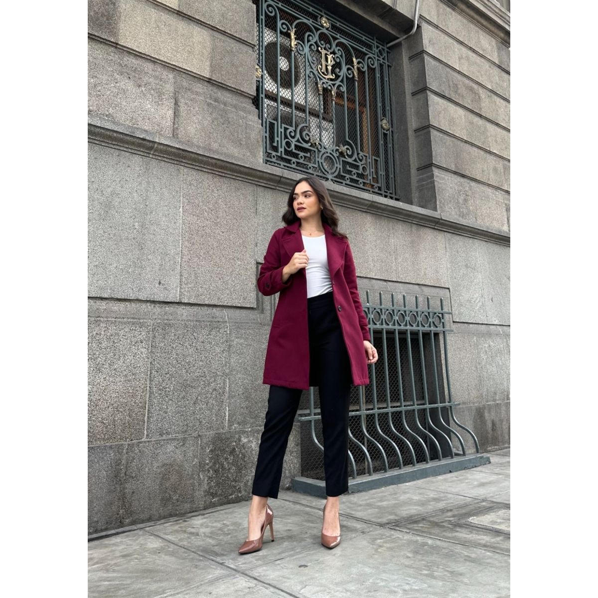 ALLEZ COLLECTION - SACO LONDON MUJER ELEGANTE CASUAL