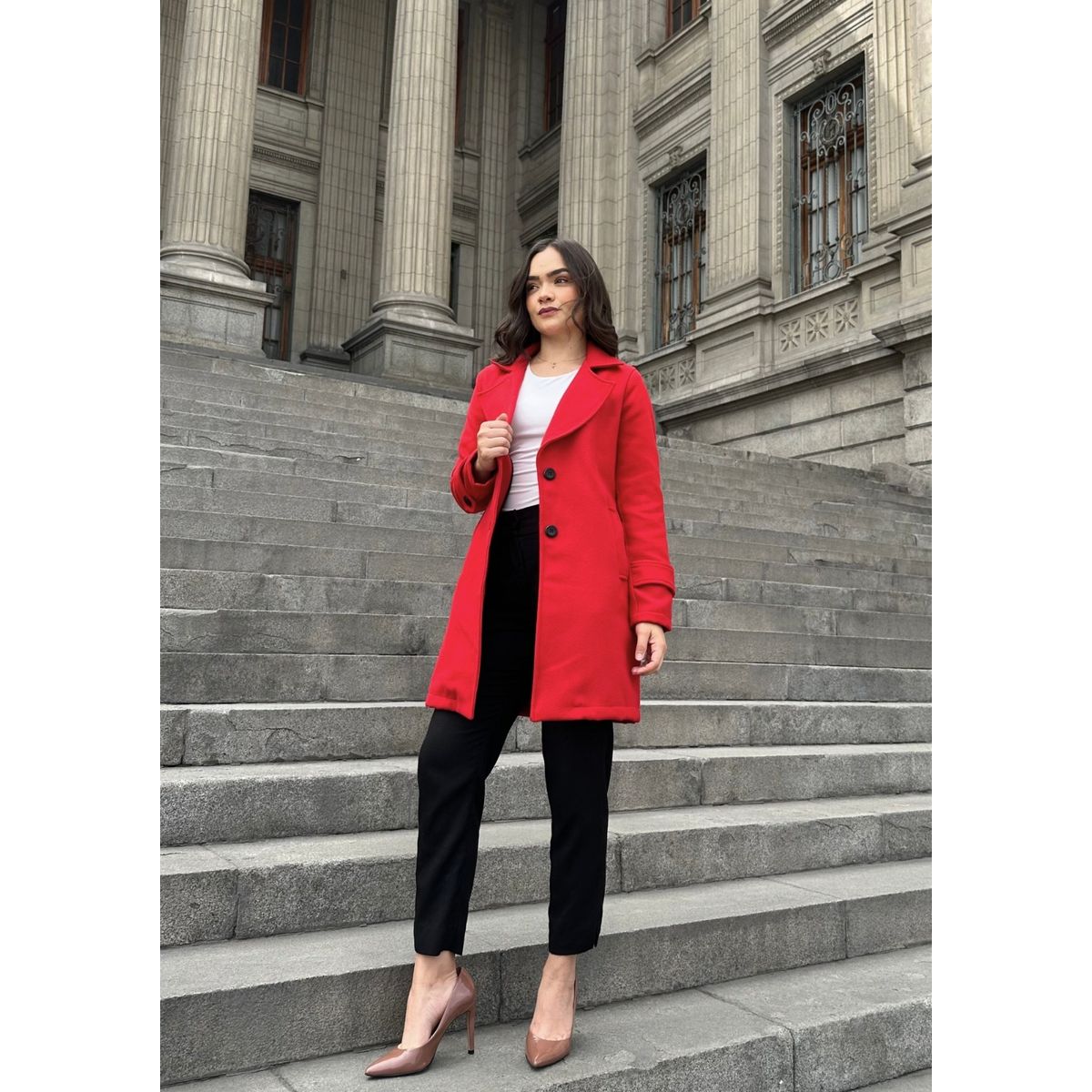 ALLEZ COLLECTION - SACO LONDON MUJER ELEGANTE CASUAL