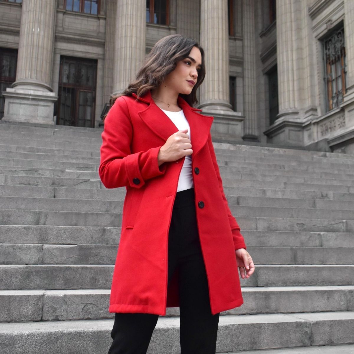 ALLEZ COLLECTION - SACO LONDON MUJER ELEGANTE CASUAL