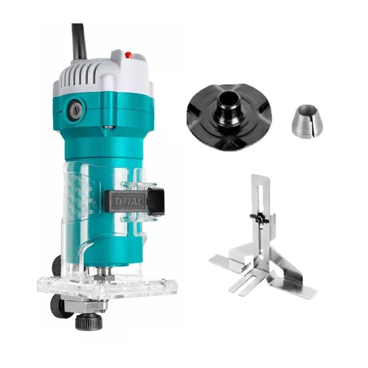 TOTAL TOOLS - Ruteadora de Palmas 600w Industrial Total Tools TLT6001