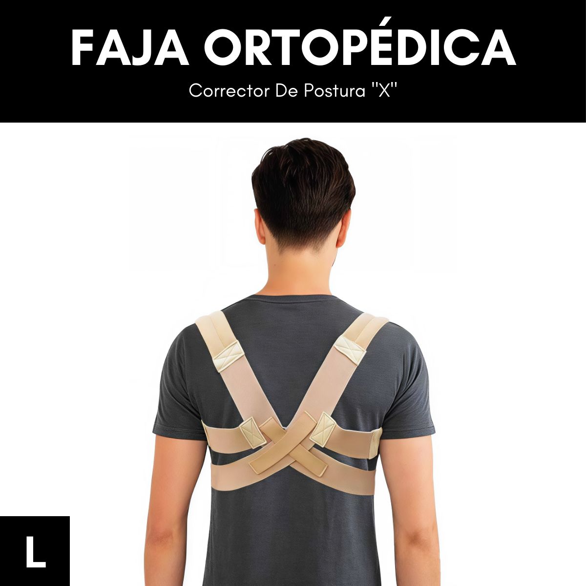 Corrector De Postura X Talla L, marca GENERICO - Foto Principal
