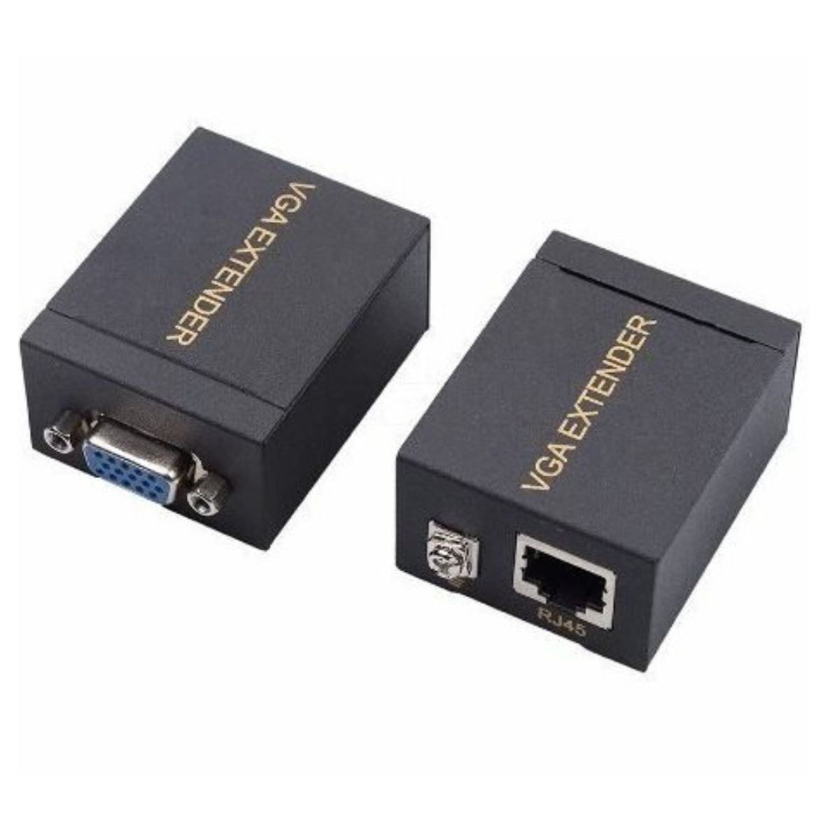 GENERICO - Extender Vga Extensor Utp Vga Rj45 Hasta 60 Metros Cat 5e/6