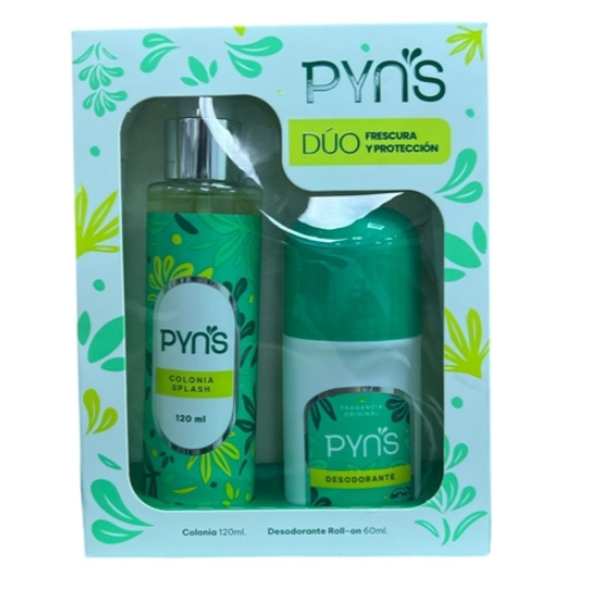 GENERICO - Set Pyns Colonia 120 ml + Desodorante Roll On 60 ml