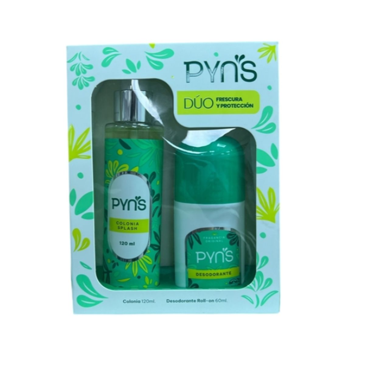 GENERICO - Set Pyns Colonia 120 ml + Desodorante Roll On 60 ml
