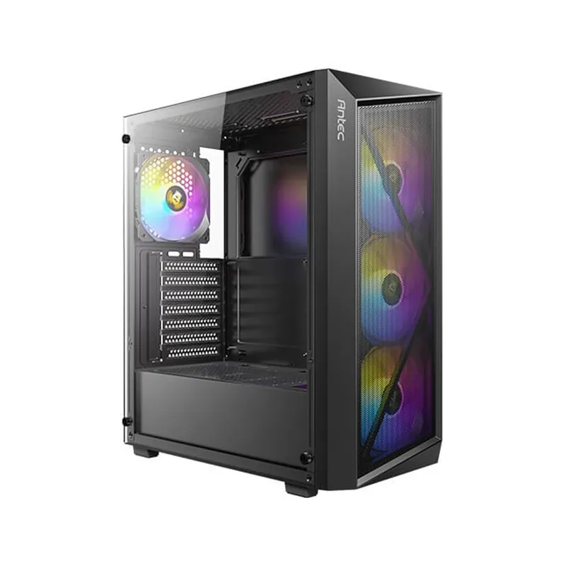 GENERICO - Carcasa ATX Antec AX67 MT 4AR Cristal Templado Optimizada para Gami