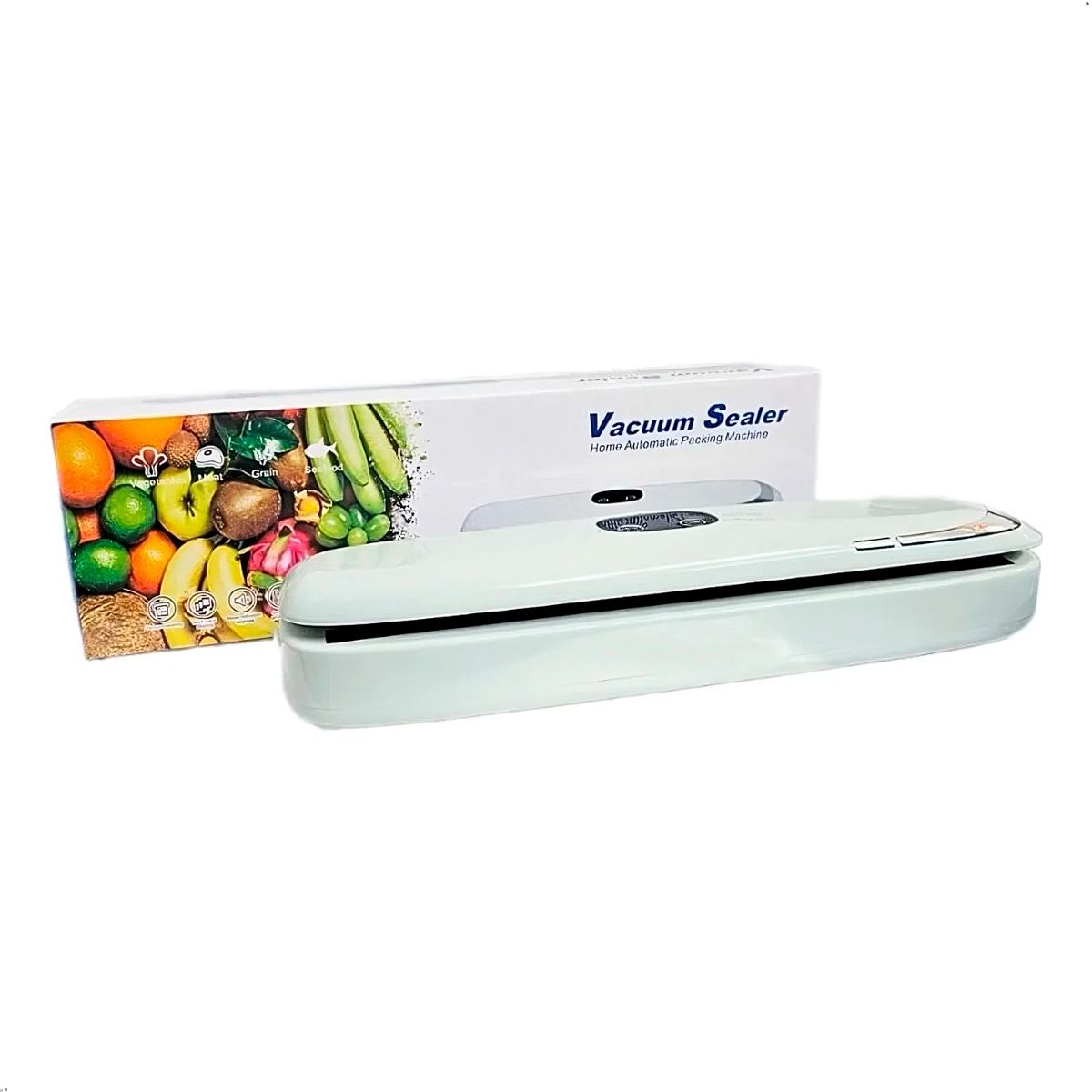 GENERICO - Selladora De Bolsa Al Vacío MK-801 Pantalla Lcd De Alimentos