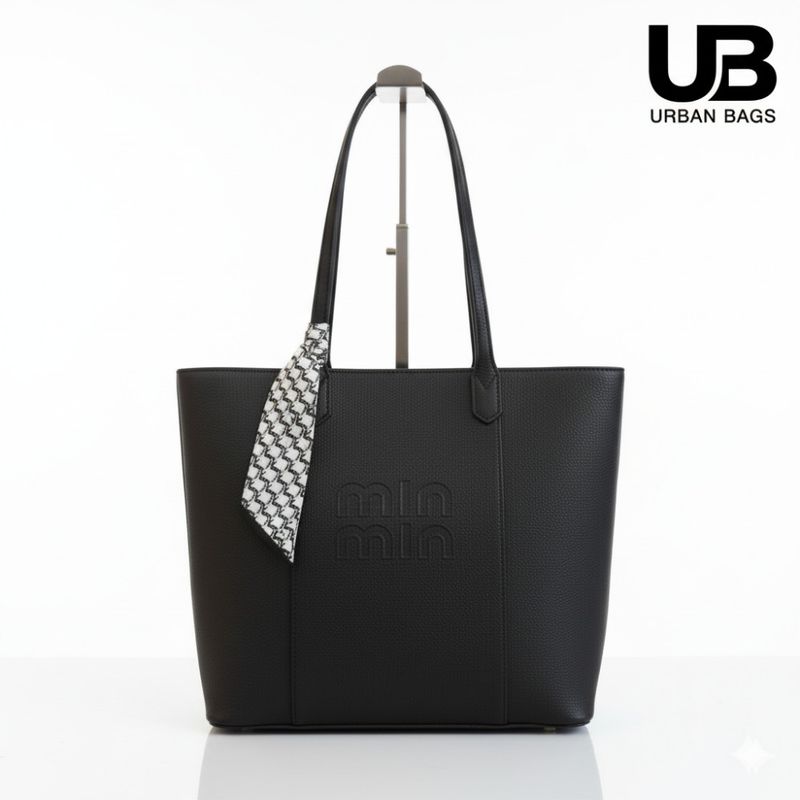 URBAN BAGS - CARTERA NEGRA PARA MUJER 1022