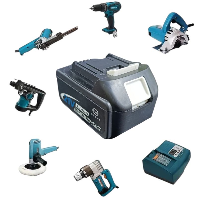 OEM - Batería Litio Recargable 21V Li-Ion Wubwa Potente Duradera Compatible