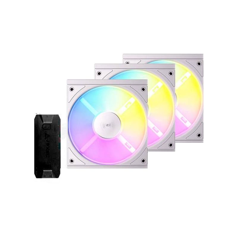 GENERICO - Ventilador Antec Connect 120 ARGB 3 en 1 - Cooler Case 120mm con Ilum