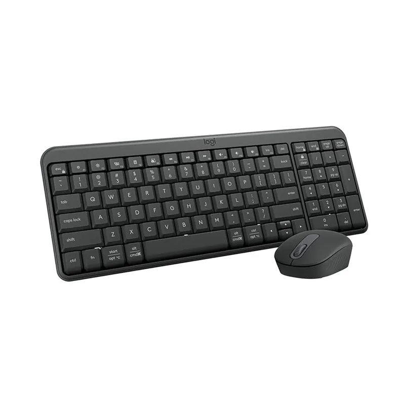 LOGITECH - Teclado y Mouse Logitech MK250 Bluetooth Compacto Inalámbrico Colo