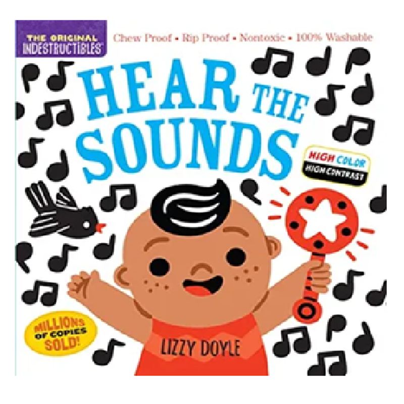 GENERICO - Libro Colección Indestructibles Hear The Sounds