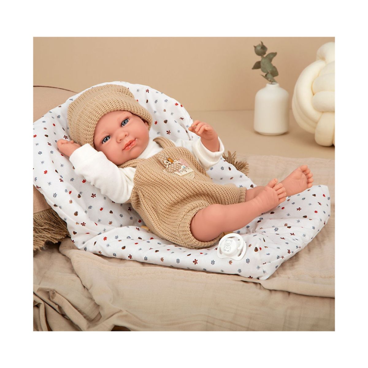 MUÑECAS REBORN - Muñeca de Peso Eleance 40 cm con saco de dormir  60898