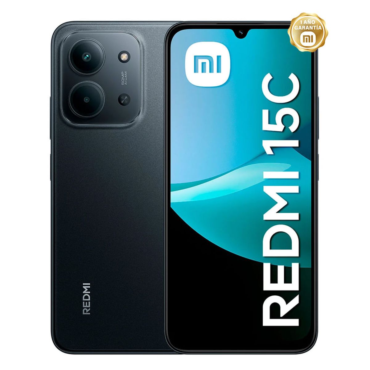 XIAOMI - Celular Xiaomi Redmi 15C 256GB 4GB Midnight Black