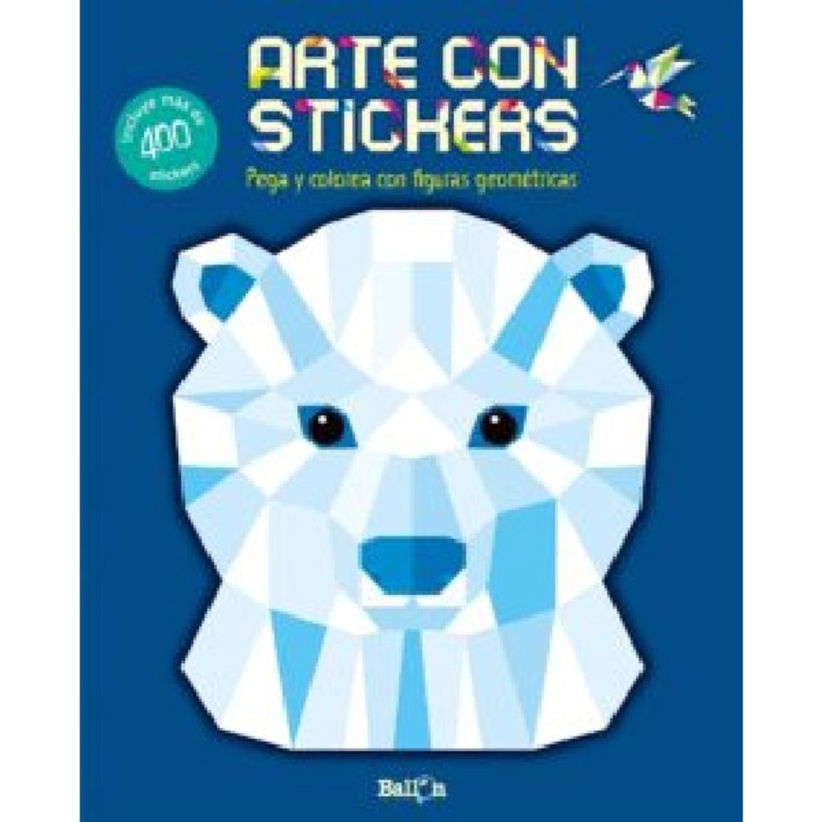 GENERICO - Libro ARTE CON STICKERS OSO