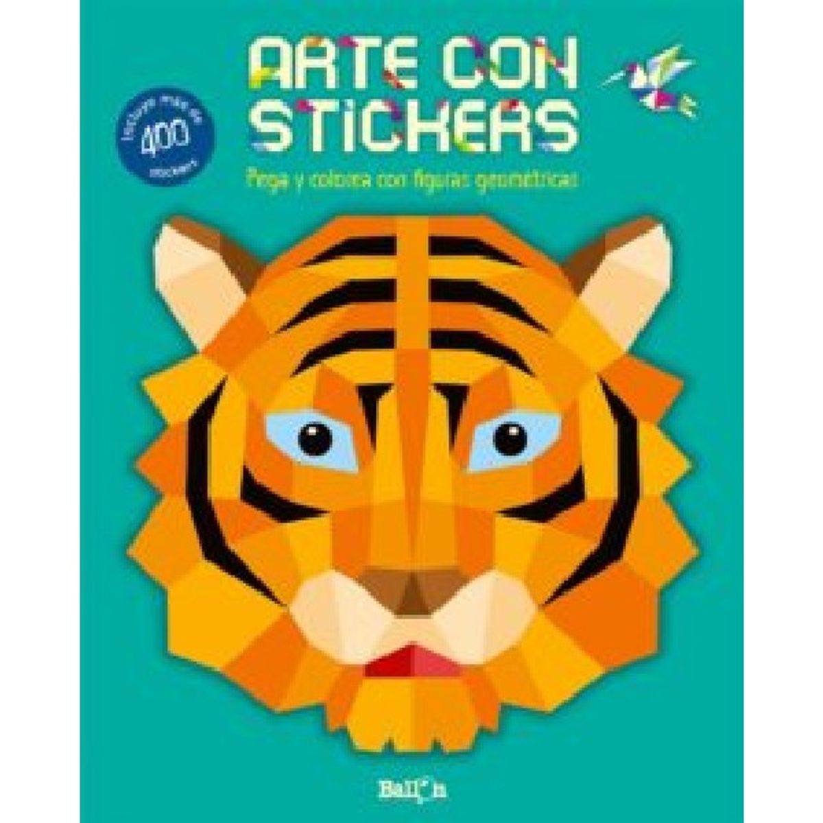 GENERICO - Libro ARTE CON STICKERSTigre